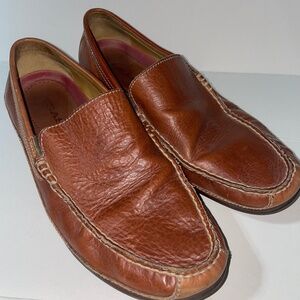 Trask Loafer Dress Shoes Brown Leather Slip On Casual Men’s 11